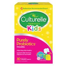 Probiótico Culturelle Kids Mastigável - 30 Comprimidos com 5 Bilhões de CFUs