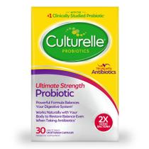 Probiótico Culturelle Ultimate Strength - 20 Bilhões de CFUs - 30 Cápsulas