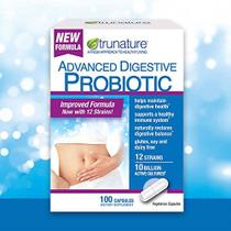 Probiótico Digestivo TruNature 12 Cepas 100 Cápsulas