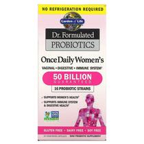 Probiotico Dr Formulated Once Daily Womens - 30 Cápsulas Veganas - Garden of Life