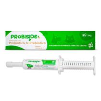 Probiótico E Prebiótico Para Cães e Gatos Recupera Flora Intestinal Diarreia Desconfortos Intestinais 14g