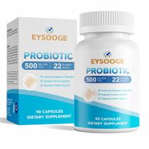 Probiótico EYSOOGE 500 bilhões de CFU 22 cepas + Prebióticos 90 cápsulas Probiótico EYSOOGE 500 bilhões de CFU 22 cepas + Prebióticos 90 cápsulas