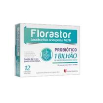 Probiótico Florastor 12 cápsulas União Química 12 cápsulas Lactobacillus acidophilus - Uniao Quimica
