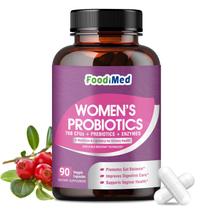 Probiótico FoodiMed 70 mil millones de UFC con enzimas digestivas, 90 cápsulas Probiótico FoodiMed 70 mil millones de UFC con enzimas digestivas, 90 cápsulas