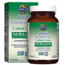 Probiótico Garden of Life Raw Colon Care - 50 Bilhões CFU - 30 Cápsulas Probiótico Garden of Life Raw Colon Care - 50 Bilhões CFU - 30 Cápsulas
