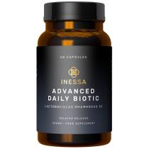 Probiótico Inessa Daily Biotic 10 bilhões de CFU 60 cápsulas veganas