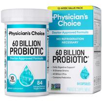 Probiótico Physician's CHOICE 60 bilhões de CFU 84 ct Probiótico Physician's CHOICE 60 bilhões de CFU 84 ct