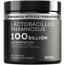 Probiótico Toniiq Lactobacillus rhamnosus 100 bilhões UFC 60 cápsulas