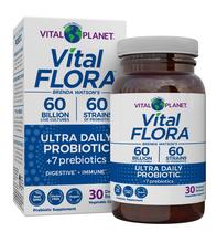 Probiótico Vital Planet Vital Flora Ultra 60 bilhões de CFU 30 cápsulas Probiótico Vital Planet Vital Flora Ultra 60 bilhões de CFU 30 cápsulas