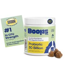 Probióticos Boops Pets 30B CFU Sabor Filet Mignon 60 mastigáveis Probióticos Boops Pets 30B CFU Sabor Filet Mignon 60 mastigáveis