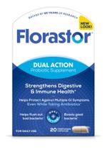 Probióticos Florastor 20 cápsulas para saúde digestiva e imunológica
