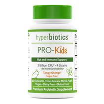 Probióticos Hyperbiotics Pro Kids Vegan - 60 Comprimidos (3 Bilhões de CFU) Probióticos Hyperbiotics Pro Kids Vegan - 60 Comprimidos (3 Bilhões de CFU)