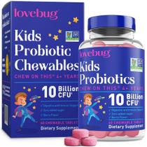 Probióticos Lovebug Chewables para Crianças (4+ anos) - 60 Unidades