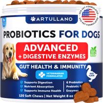 Probióticos Mastigáveis Artullano para Cães - Saúde Intestinal (120 Unidades) Probióticos Mastigáveis Artullano para Cães - Saúde Intestinal (120 Unidades)