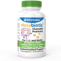 Probióticos mastigáveis Dr Formulas para crianças e adultos 60 mastigáveis