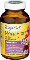 Probióticos MegaFood MegaFlora para mulheres 50 bilhões de CFUs 90 cápsulas