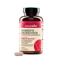 Probióticos NatureWise para mulheres 20 bilhões de CFU 60 cápsulas Probióticos NatureWise para mulheres 20 bilhões de CFU 60 cápsulas