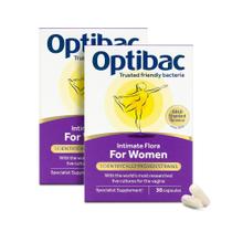 Probióticos Optibac Para Mulheres 30 Cápsulas Pacote com 2 Probióticos Optibac Para Mulheres 30 Cápsulas Pacote com 2
