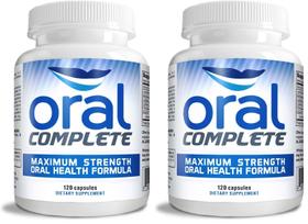 Probióticos orais Instant Brands Oral Complete 120 cápsulas, pacote com 2