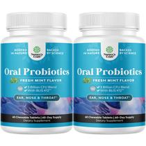 Probióticos orais Natures Craft BLIS K12 Teeth Gums 3B CFU