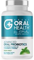Probióticos orais Ótimos para saúde bucal, tratamento do mau hálito para adultos Probióticos orais Ótimos para saúde bucal, tratamento do mau hálito para adultos