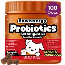 Probióticos Pawnnergy para Cães Soft Chews Sabor Abóbora 100 unidades Probióticos Pawnnergy para Cães Soft Chews Sabor Abóbora 100 unidades