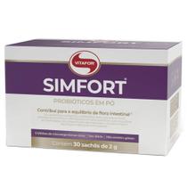 Probióticos Simfort Vitafor Caixa 30 Sachês De 2g Sem Sabor