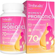 Probióticos Trehealtt 70 bilhões de CFU para mulheres. Suprimento de 2 meses Probióticos Trehealtt 70 bilhões de CFU para mulheres. Suprimento de 2 meses