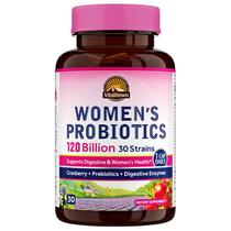 Probióticos Vitalitown 120 bilhões de CFUs para mulheres +30 cepas