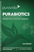 Probióticos Vivos Purabiotics Puravida 30 Cápsulas
