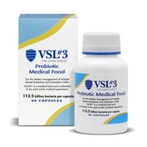 Probióticos VSL 3 para saúde digestiva IBS e UC 112.5B CFUs
