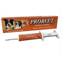 Probvet Probiótico e Prebiótico Suplemento Cães e Gatos 14gr - VetBras Probvet Probiótico e Prebiótico Suplemento Cães e Gatos 14gr - VetBras