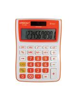 Procalc Calculadora Mesa PC100 Dígitos Laranja Procalc Calculadora Mesa PC100 Dígitos Laranja