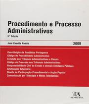 Procedimento E Processo Administrativos - Col.Textos Da Lei - 5ª Ed. 2009 - Almedina