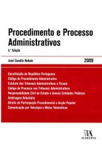 Procedimento E Processo Administrativos - Col.Textos Da Lei - 5ª Ed. 2009 - Almedina