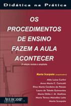 Procedimentos de ensino, os Procedimentos de ensino, os