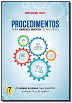 Procedimentos para gerenciamento de projetos - CLUBE DE AUTORES