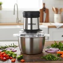 Processador Alimentos Elétrico Inox Legumes Carne 2 Litros 4 Lâminas 127 v