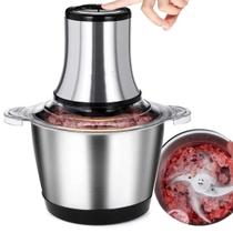 Processador Alimentos Eletrico Moedor Carne Frutas Verduras Legumes Triturador Comida Cozinha Tempero Coçao Restaurante