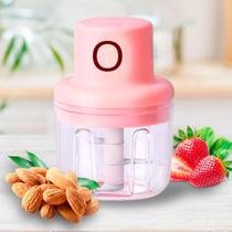 Processador Alimentos Mini Elétrico Prático E Rápido 250Ml