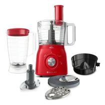 Processador Alimentos Philips Walita RI7631/40 Vermelho 220v Processador Alimentos Philips Walita RI7631/40 Vermelho 220v