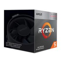 Processador AMD Ryzen 5 3400G AM4 3.7 GHZ, 4 núcleos e 8 threads de processamento, Gráfico integrado Radeon RX Vega 11, YD3400C5FHSBX Processador AMD Ryzen 5 3400G AM4 3.7 GHZ, 4 núcleos e 8 threads de processamento, Gráfico integrado Radeon RX Vega 11, YD3400C5FHSBX