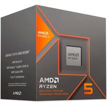 Processador AMD Ryzen 5 8600G, 4.3GHz (5GHz Max Turbo), Socket AM5, Cache 22MB, DDR5, Vídeo Integrado AMD Radeon 760M, Cooler Wraith Stealth - 100-100001237BOX