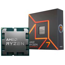 Magazine Luiza Processador AMD Ryzen 7 7700X, 4.5GHz (5.4GHz Boost), Zen 4, Cache 40MB, AM5, Vídeo Integrado Radeon image
