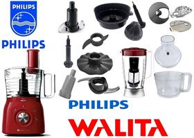 Processador com Espremedor com jarra e copo 2 Anos De Garantia cor vermelho escuro - PHILIPS WALITA