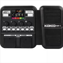 Processador Com Pedal De Expressão Multiefeitos Para Guitarra, Modelagem De Amplificadores, Looper, Seção De Ritmo e Afinador K-okko DC 9V