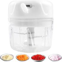 Processador De Alho E Frutas Elétrico 250ml Usb Processador De Alho E Frutas Elétrico 250ml Usb