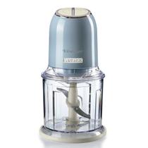 Processador de alimentos Ariete 438 Vintage azul 2 velocidades 400w 600ml 220 volts