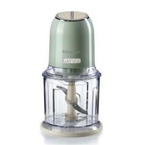 Processador de alimentos Ariete 438 Vintage verde 2 velocidades 400w 600ml 220 volts