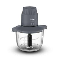 Processador de Alimentos Arno Choppeo CH01 2 Velocidades 500W Cinza 2L 220V Processador de Alimentos Arno Choppeo CH01 2 Velocidades 500W Cinza 2L 220V